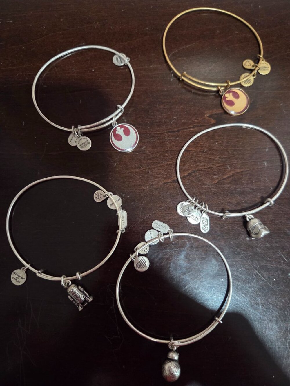 5 Alex and Ani Star Wars bangles